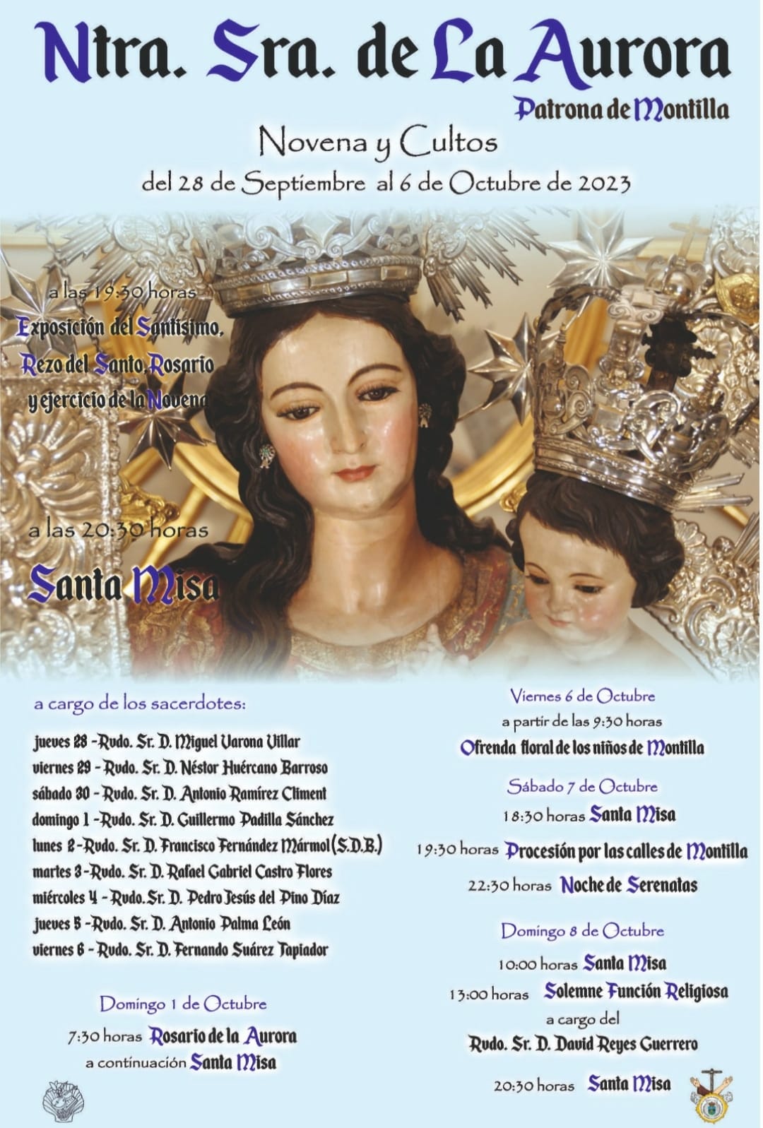 Festividad de Nuestra Señora de la Aurora  